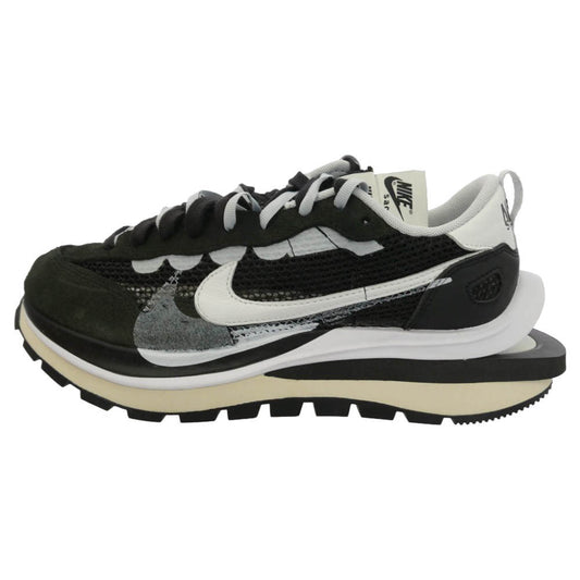 NIKE ナイキ Sacai サカイ CV1363-001 【フェイクバスターズ鑑定済】× sacai Vapor Waffle サカイ ヴェイパーワッフル ローカット スニーカー オフホワイト系 ブラック系 27cm【極上美品】【中古】