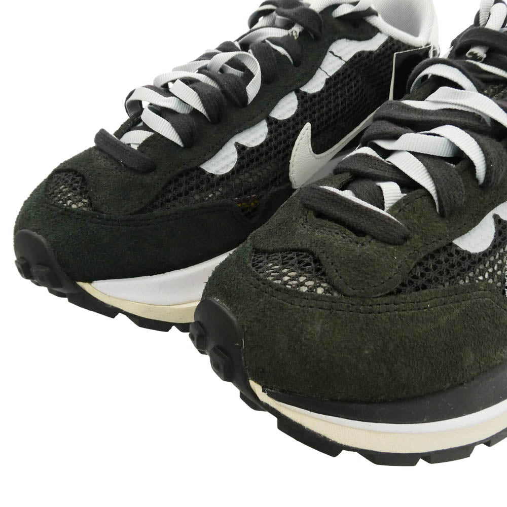 NIKE ナイキ Sacai サカイ CV1363-001 【フェイクバスターズ鑑定済】× sacai Vapor Waffle サカイ ヴェイパーワッフル ローカット スニーカー オフホワイト系 ブラック系 27cm【極上美品】【中古】