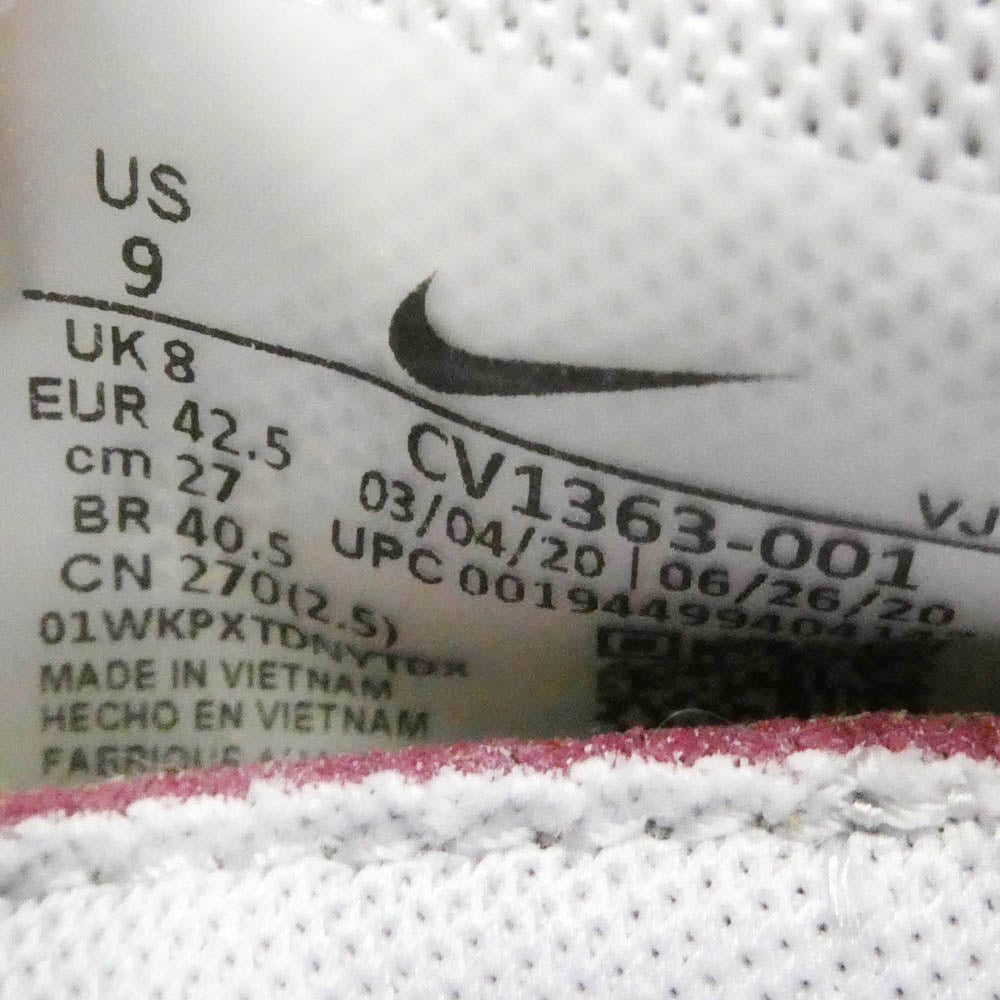 NIKE ナイキ Sacai サカイ CV1363-001 【フェイクバスターズ鑑定済】× sacai Vapor Waffle サカイ ヴェイパーワッフル ローカット スニーカー オフホワイト系 ブラック系 27cm【極上美品】【中古】
