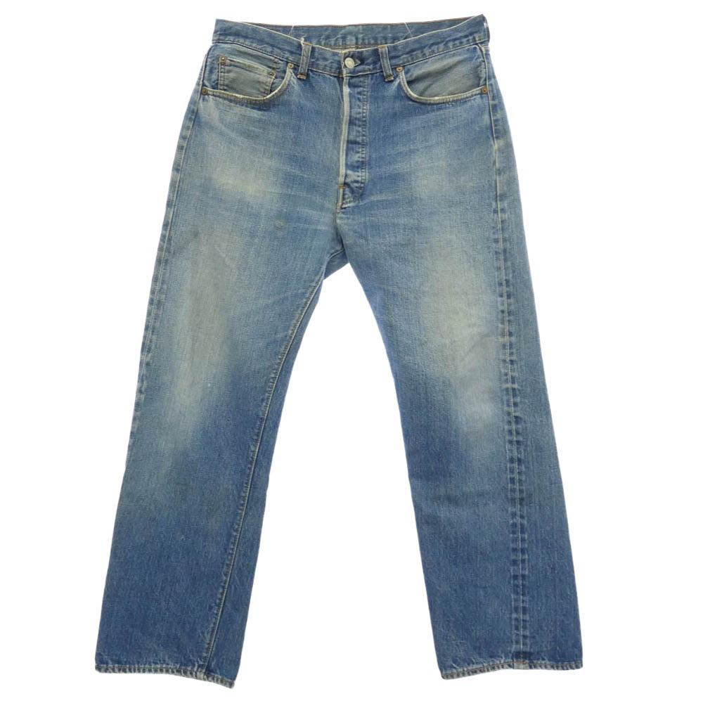 Levi's リーバイス Vintage ヴィンテージ 66前期 スモールe ボタン裏6 501 デニム パンツ ブルー系 タグなし【中古】