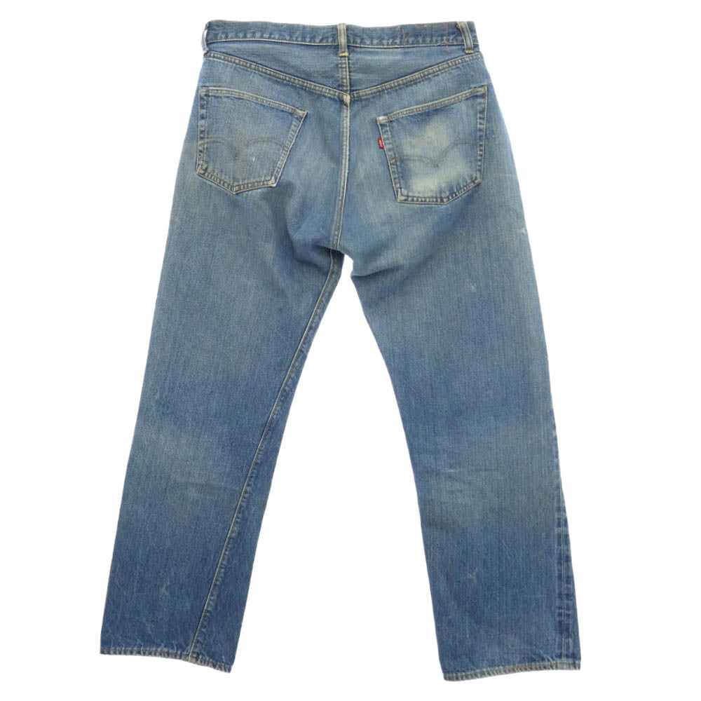 Levi's リーバイス Vintage ヴィンテージ 66前期 スモールe ボタン裏6 501 デニム パンツ ブルー系 タグなし【中古】