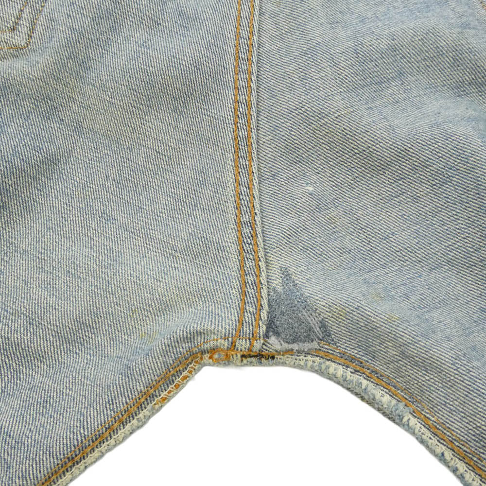 Levi's リーバイス Vintage ヴィンテージ 66前期 スモールe ボタン裏6 501 デニム パンツ ブルー系 タグなし【中古】