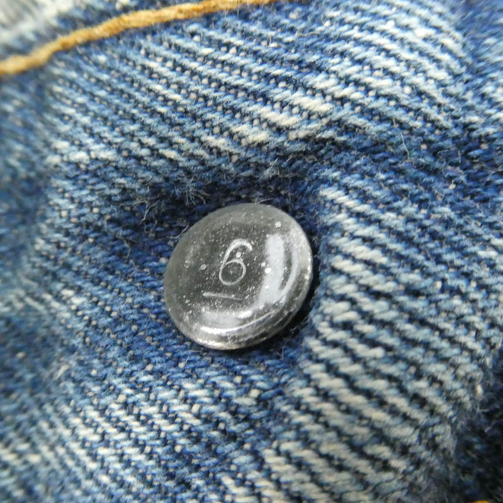 Levi's リーバイス Vintage ヴィンテージ 66前期 スモールe ボタン裏6 501 デニム パンツ ブルー系 タグなし【中古】