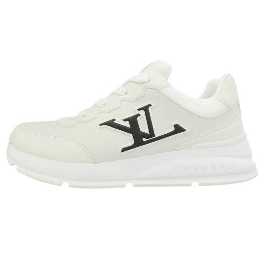 LOUIS VUITTON ルイ・ヴィトン LV クラシック ローカット スニーカー ホワイト系 9【極上美品】【中古】