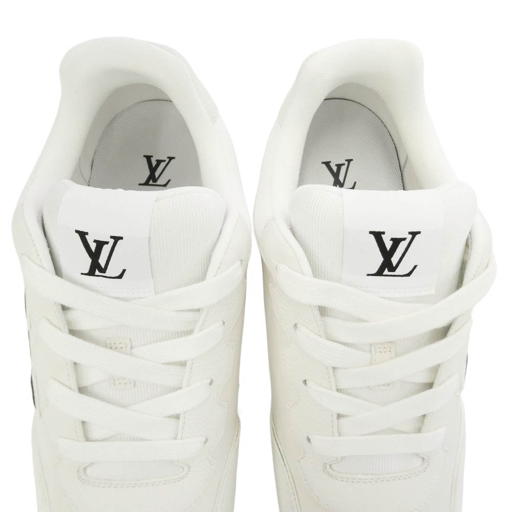 LOUIS VUITTON ルイ・ヴィトン LV クラシック ローカット スニーカー ホワイト系 9【極上美品】【中古】