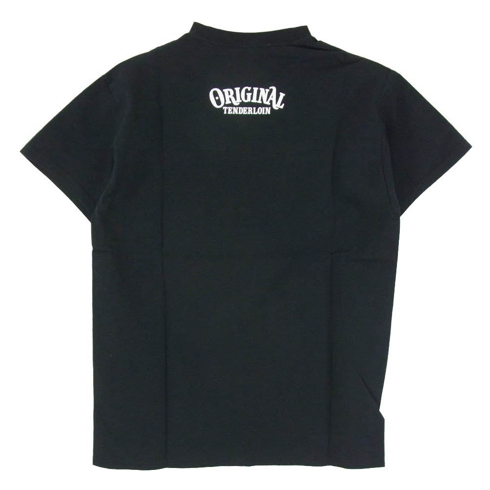 TENDERLOIN テンダーロイン TEE TENDERLOIN TOKYO 東京 Tシャツ 半袖 カットソー コットン ブラック系 S【極上美品】【中古】