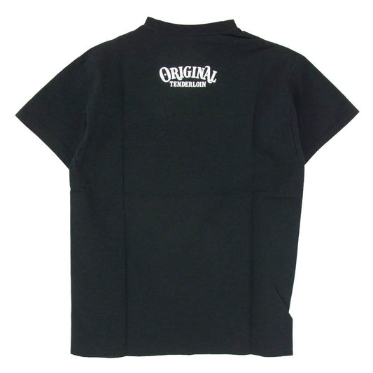 TENDERLOIN テンダーロイン TEE TENDERLOIN TOKYO 東京 Tシャツ 半袖 カットソー コットン ブラック系 S【極上美品】【中古】