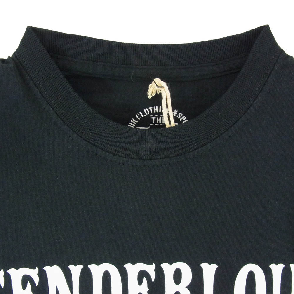 TENDERLOIN テンダーロイン TEE TENDERLOIN TOKYO 東京 Tシャツ 半袖 カットソー コットン ブラック系 S【極上美品】【中古】