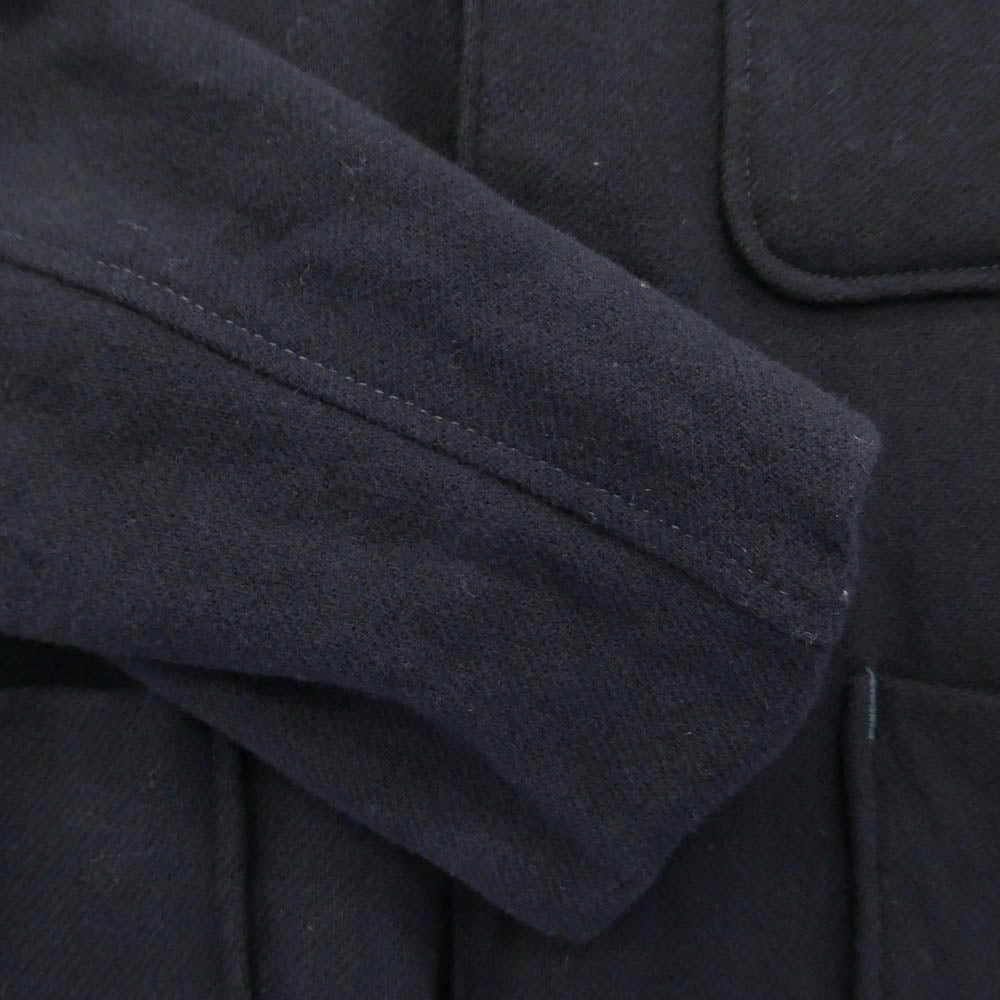 POST OVERALLS ポストオーバーオールズ USA製 ウール 3B テーラード ジャケット ネイビー系 S【中古】