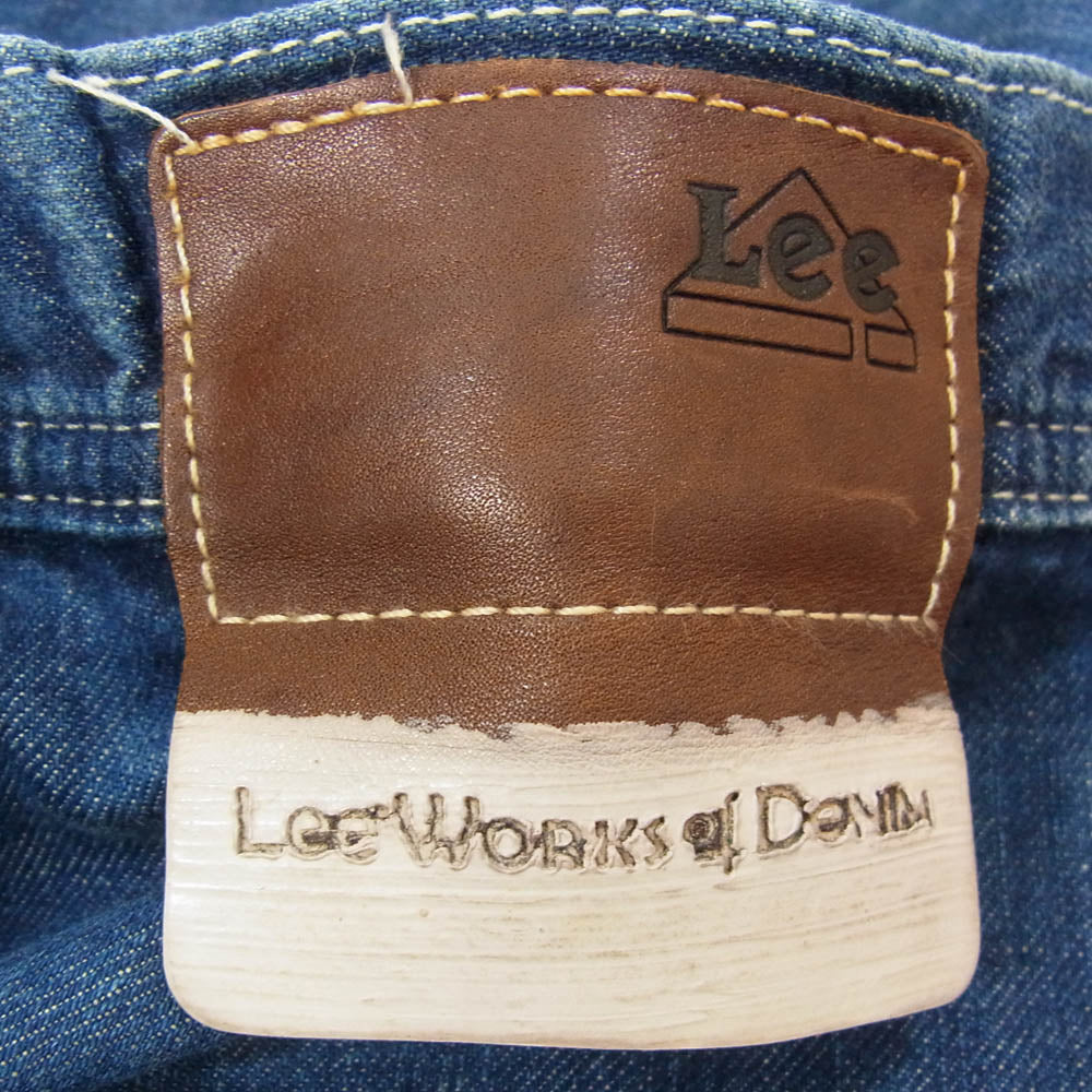 Lee リー 40288 Works of Denim ペインター ストレート デニムパンツ ジーンズ インディゴブルー系 M【中古】