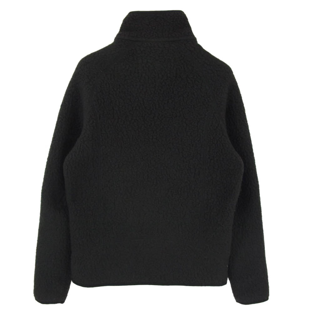 patagonia パタゴニア 19AW 22801 19年製 Retro Pile Jacket レトロ パイル ジップアップ フリースジャケット ブラック系 S【中古】