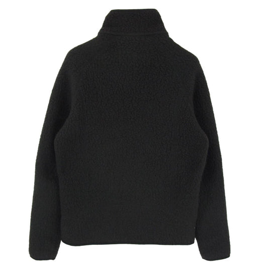 patagonia パタゴニア 19AW 22801 19年製 Retro Pile Jacket レトロ パイル ジップアップ フリースジャケット ブラック系 S【中古】