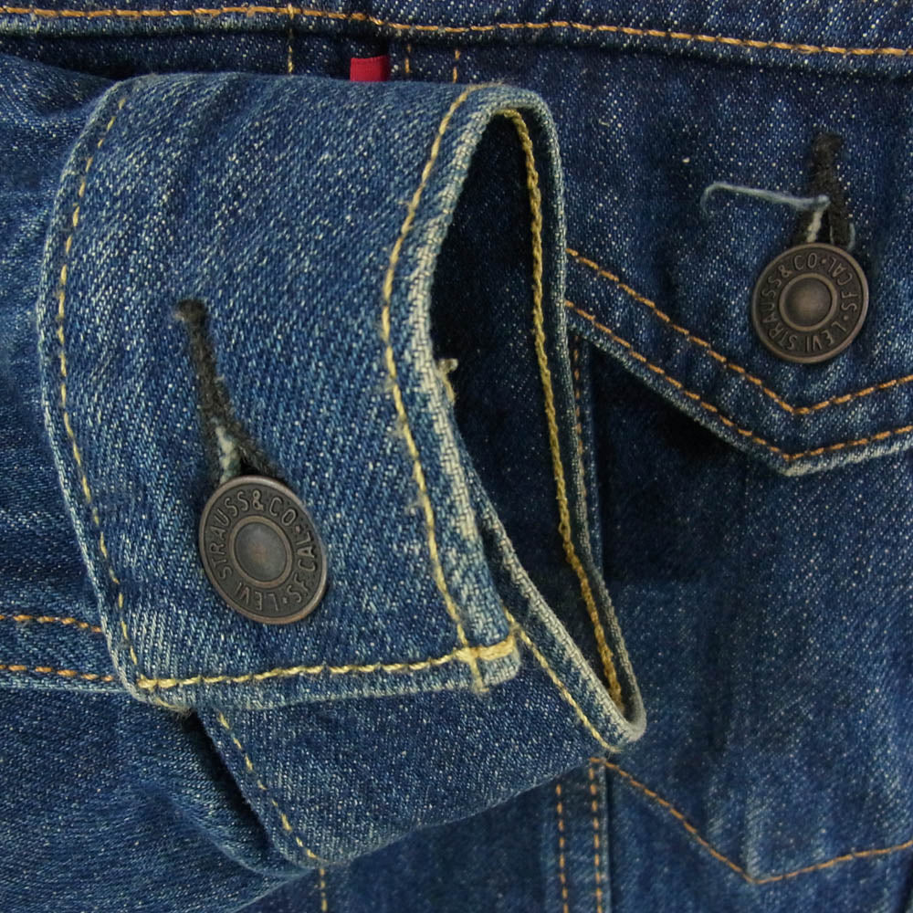 Levi's リーバイス 72334-0142 デニム ジャケット インディゴブルー系 M【中古】