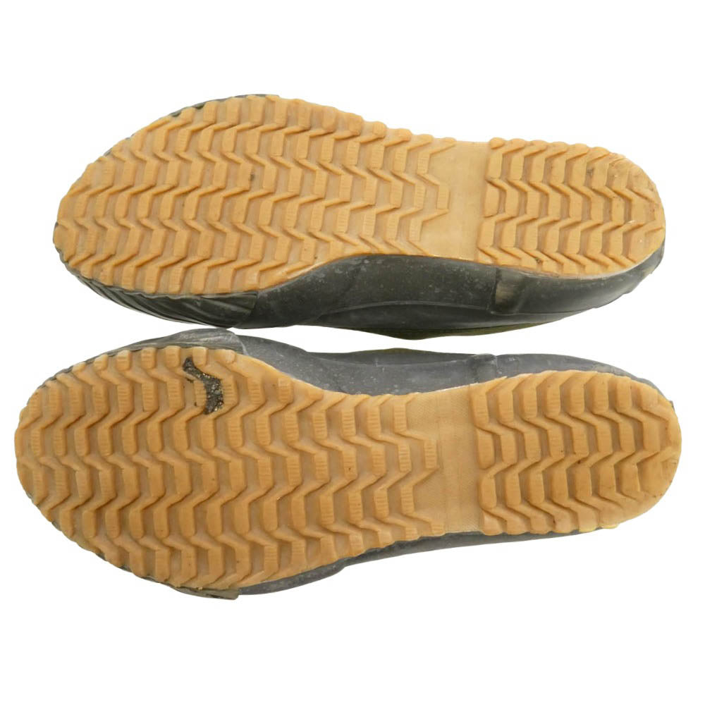 ムーンスター FINE VULCANIZED MUD GUARD OLIVE マッド ガード ローカット スニーカー シューズ ダークグレー系 モスグリーン系 24cm【中古】
