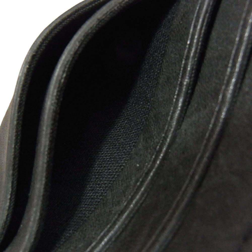 VISVIM ビズビム 25SS 0125203003025 LEATHER CARD CASE レザー カード ケース ベジタブルタンニン ホース レザー ブラック系【極上美品】【中古】