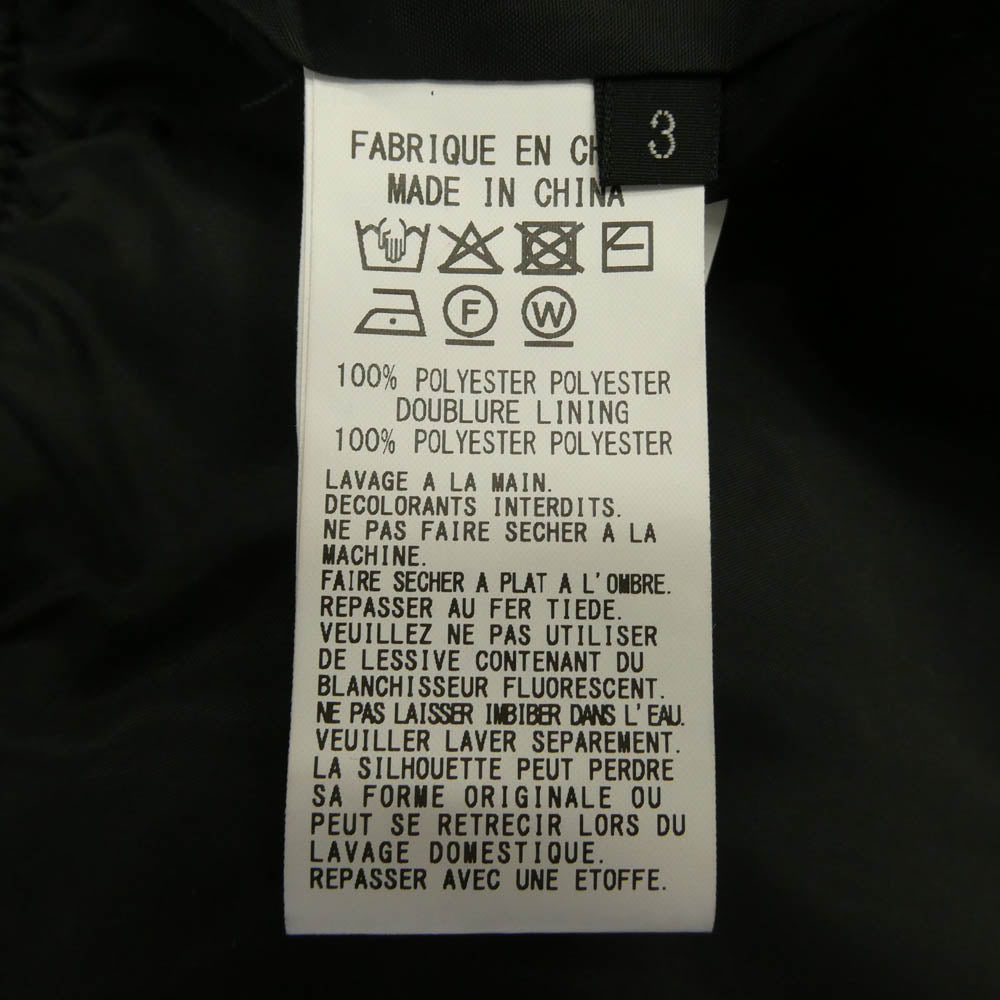 Y's Yohji Yamamoto ワイズ ヨウジヤマモト NEW ERA ニューエラ 25AW YL-T83-952 × New Era ニューエラ BOA BLOUSON ボア フリース ジップアップ ブルゾン ブラック系 L【中古】