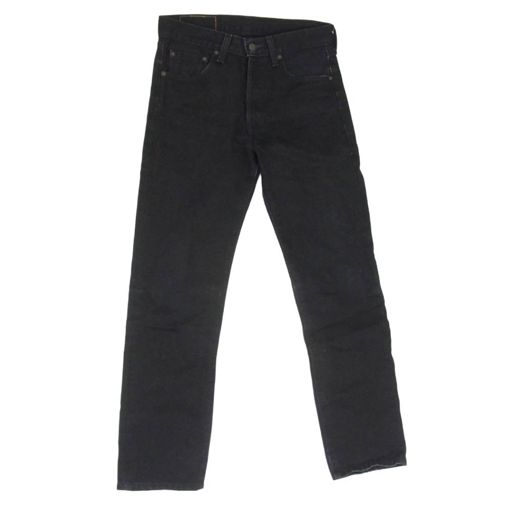 Levi's リーバイス 00501-0638 501 ORIGINAL DENIM PANTS オリジナル ボタンフライ ストレート デニムパンツ ジーンズ ブラック系 29【中古】