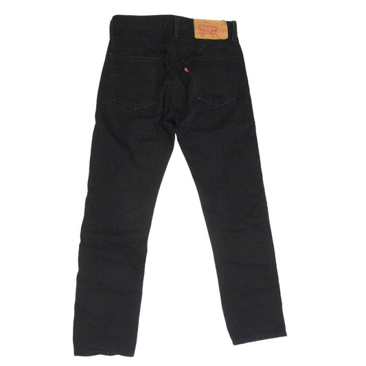 Levi's リーバイス 00501-0638 501 ORIGINAL DENIM PANTS オリジナル ボタンフライ ストレート デニムパンツ ジーンズ ブラック系 29【中古】