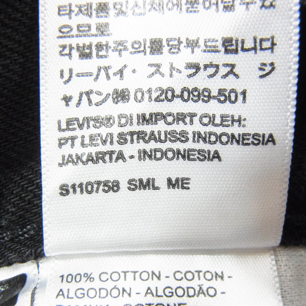 Levi's リーバイス 00501-0638 501 ORIGINAL DENIM PANTS オリジナル ボタンフライ ストレート デニムパンツ ジーンズ ブラック系 29【中古】