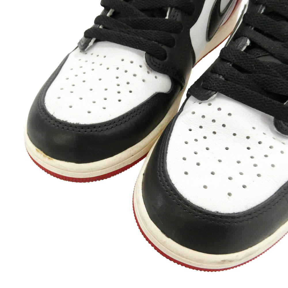 NIKE ナイキ DZ5485-106 Air Jordan 1 Retro High OG Black Toe Reimagined エアジョーダン1 レトロ ハイ ブラックトゥ リイマジンド ハイカット スニーカー マルチカラー系 27cm【中古】