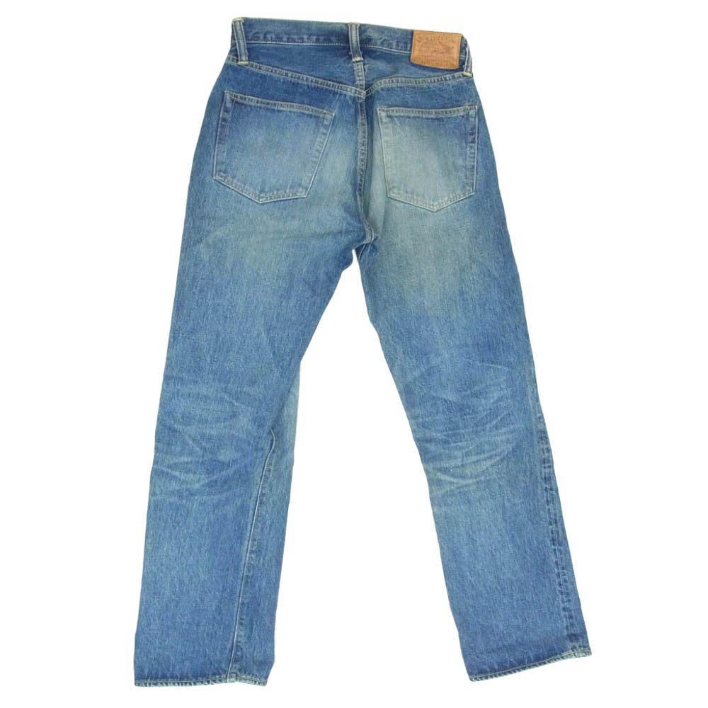 SUGAR CANE シュガーケーン STANDARD DENIM 1947 MODEL スタンダード 1947モデル ボタンフライ ストレート デニムパンツ ジーンズ インディゴブルー系 30【中古】