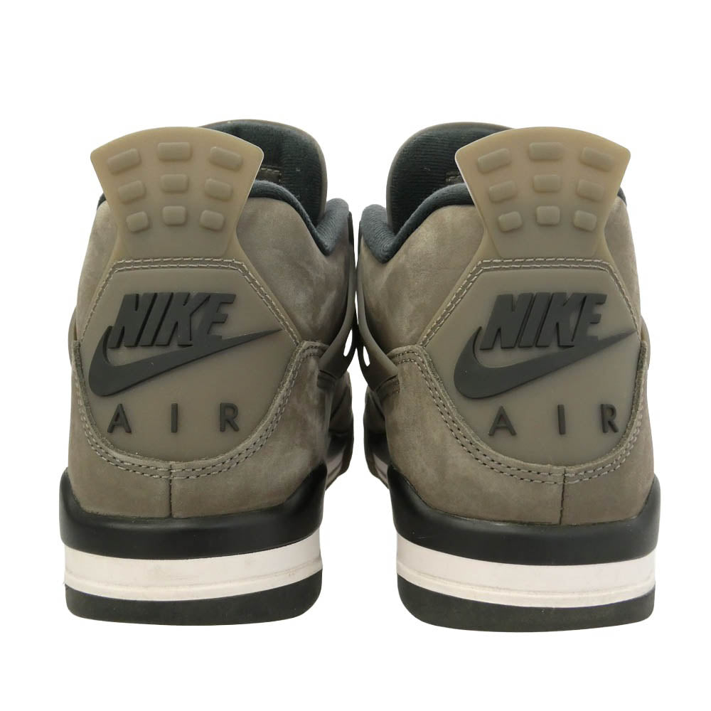 NIKE ナイキ FV5029-200 AIR JORDAN 4 RETRO CAVE STONE BLACK-PHANTOM エアジョーダン4 レトロ ケイブストーン ブラックファントム ハイカット スニーカー チャコール系 ブラック系 27cm【中古】