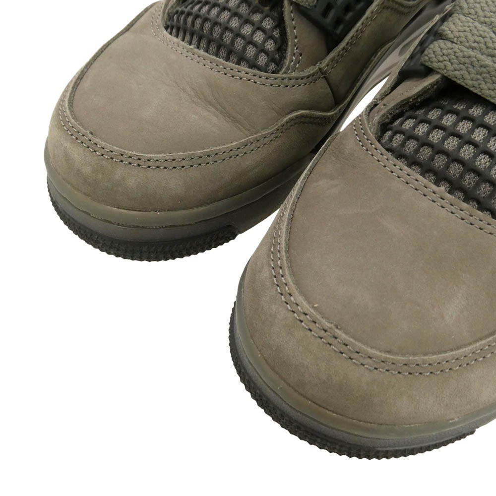 NIKE ナイキ FV5029-200 AIR JORDAN 4 RETRO CAVE STONE BLACK-PHANTOM エアジョーダン4 レトロ ケイブストーン ブラックファントム ハイカット スニーカー チャコール系 ブラック系 27cm【中古】