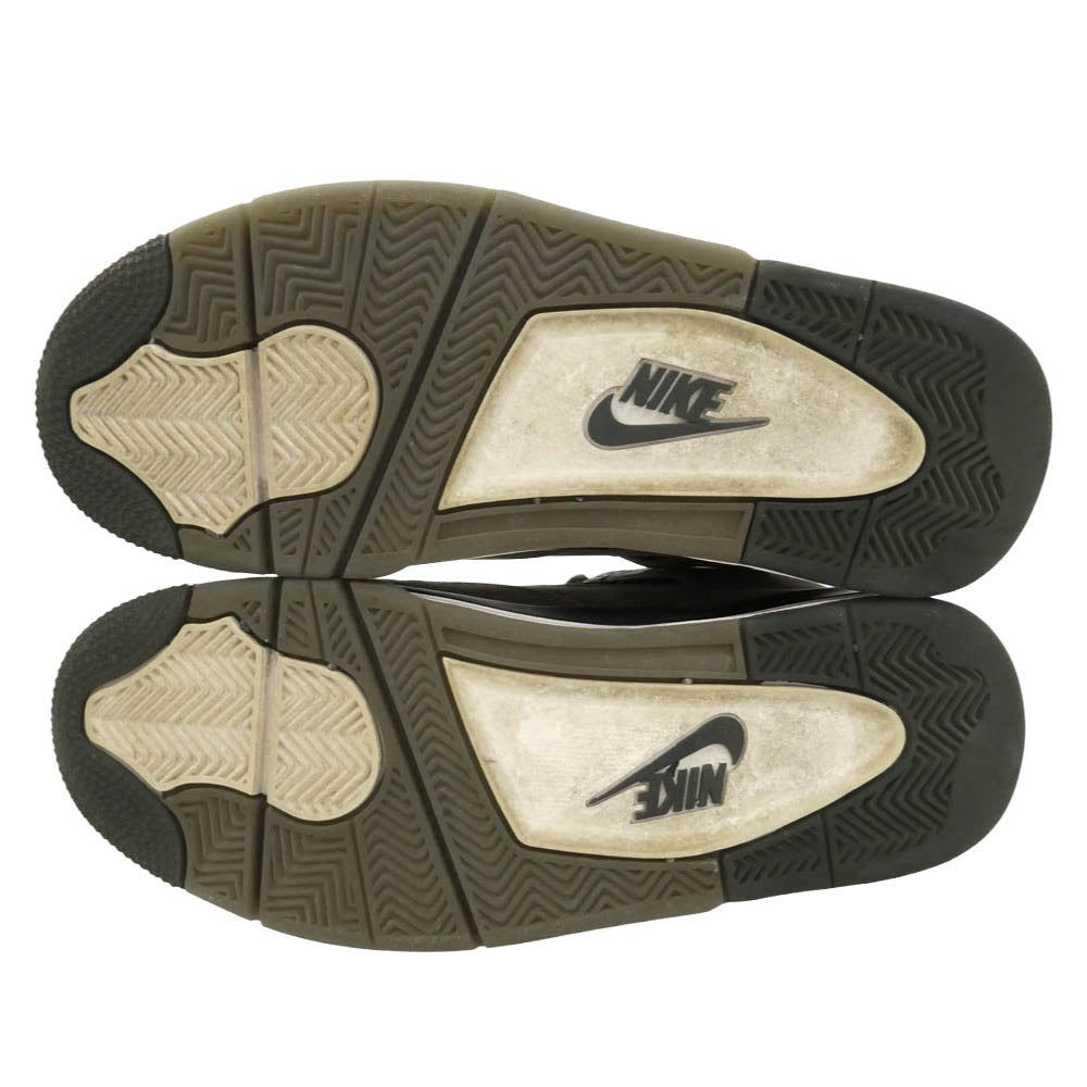 NIKE ナイキ FV5029-200 AIR JORDAN 4 RETRO CAVE STONE BLACK-PHANTOM エアジョーダン4 レトロ ケイブストーン ブラックファントム ハイカット スニーカー チャコール系 ブラック系 27cm【中古】