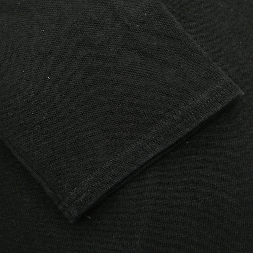 SAINT JAMES セントジェームス OUESSANT SOLID ウェッソンソリッド ボートネック コットン 長袖 バスクシャツ Tシャツ カットソー ロンT ブラック系 6【中古】
