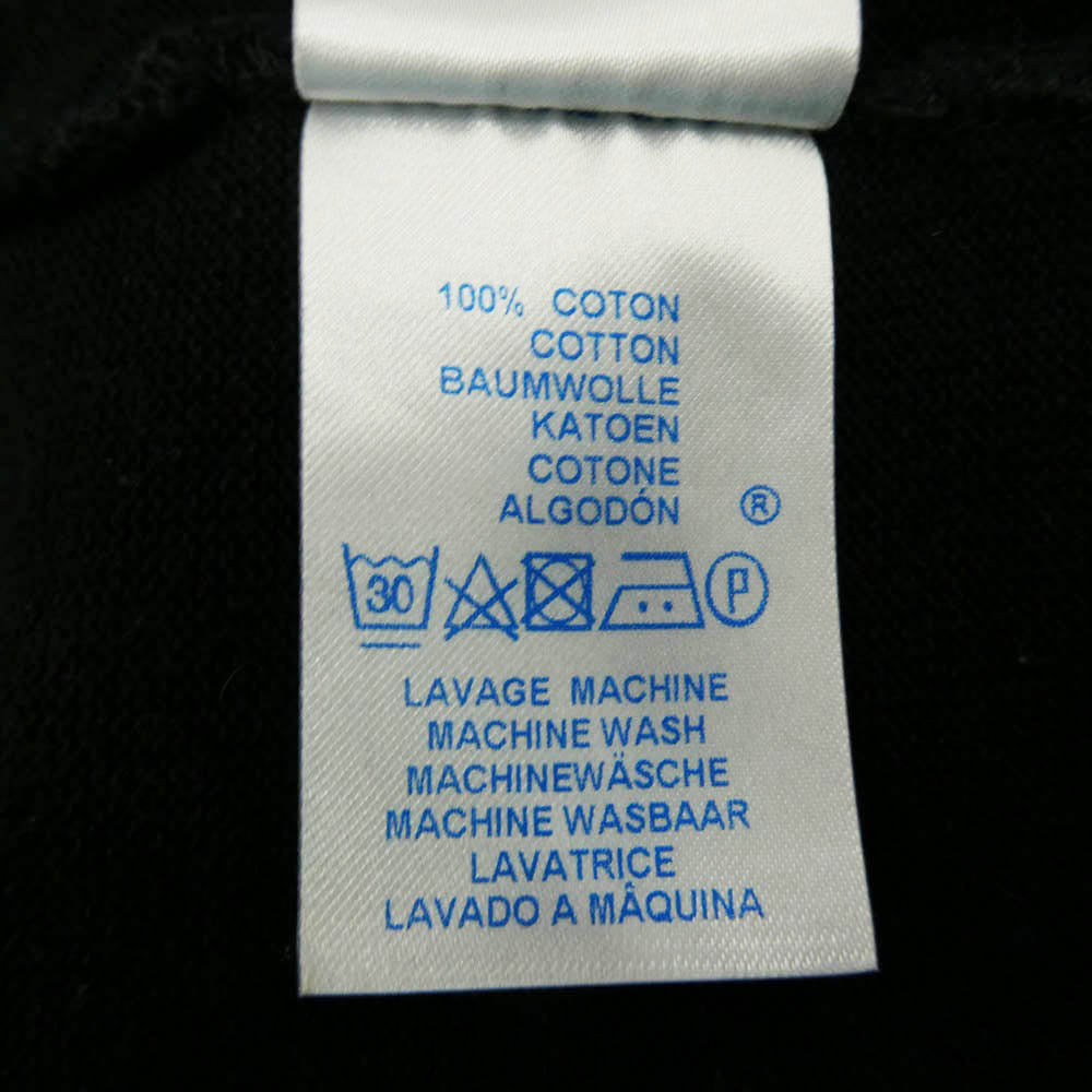 SAINT JAMES セントジェームス OUESSANT SOLID ウェッソンソリッド ボートネック コットン 長袖 バスクシャツ Tシャツ カットソー ロンT ブラック系 6【中古】