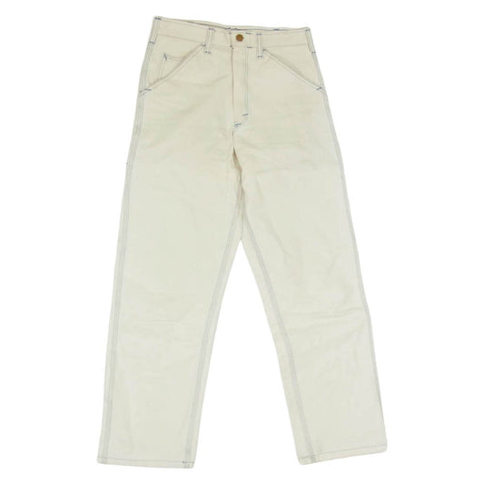 スミス 1154 Charlie Pants The Original チャーリー カラーステッチ コットン ペインターパンツ オフホワイト系 28【中古】