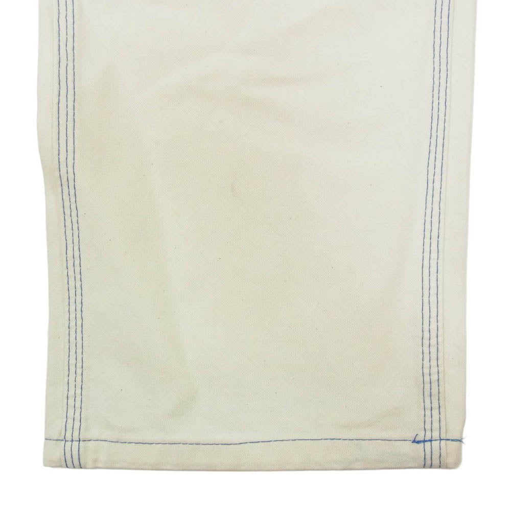 スミス 1154 Charlie Pants The Original チャーリー カラーステッチ コットン ペインターパンツ オフホワイト系 28【中古】