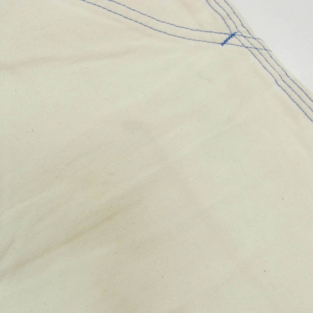 スミス 1154 Charlie Pants The Original チャーリー カラーステッチ コットン ペインターパンツ オフホワイト系 28【中古】