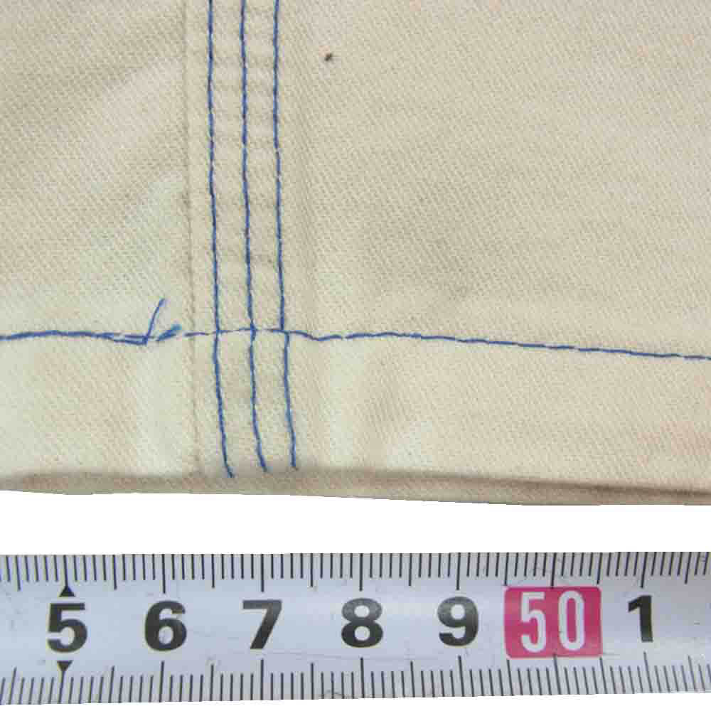 スミス 1154 Charlie Pants The Original チャーリー カラーステッチ コットン ペインターパンツ オフホワイト系 28【中古】
