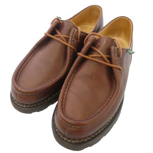 Paraboot パラブーツ 715603 MICHAEL MARRON ミカエル マロン レザー チロリアンシューズ ブラウン系 40.5【中古】