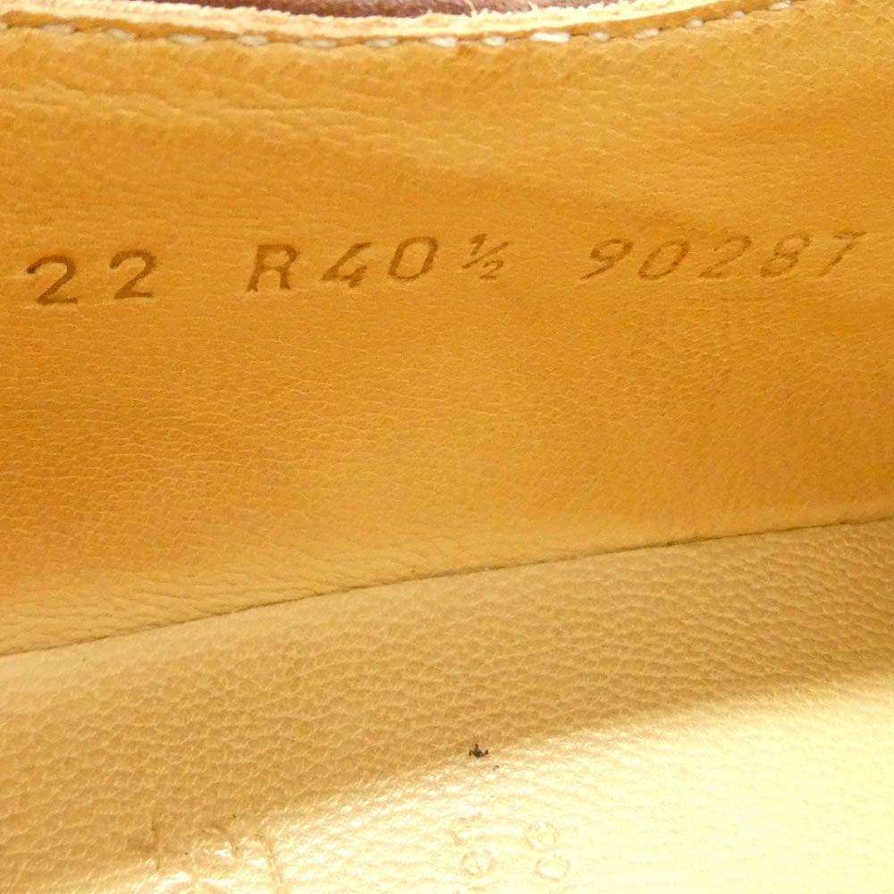 Paraboot パラブーツ 715603 MICHAEL MARRON ミカエル マロン レザー チロリアンシューズ ブラウン系 40.5【中古】