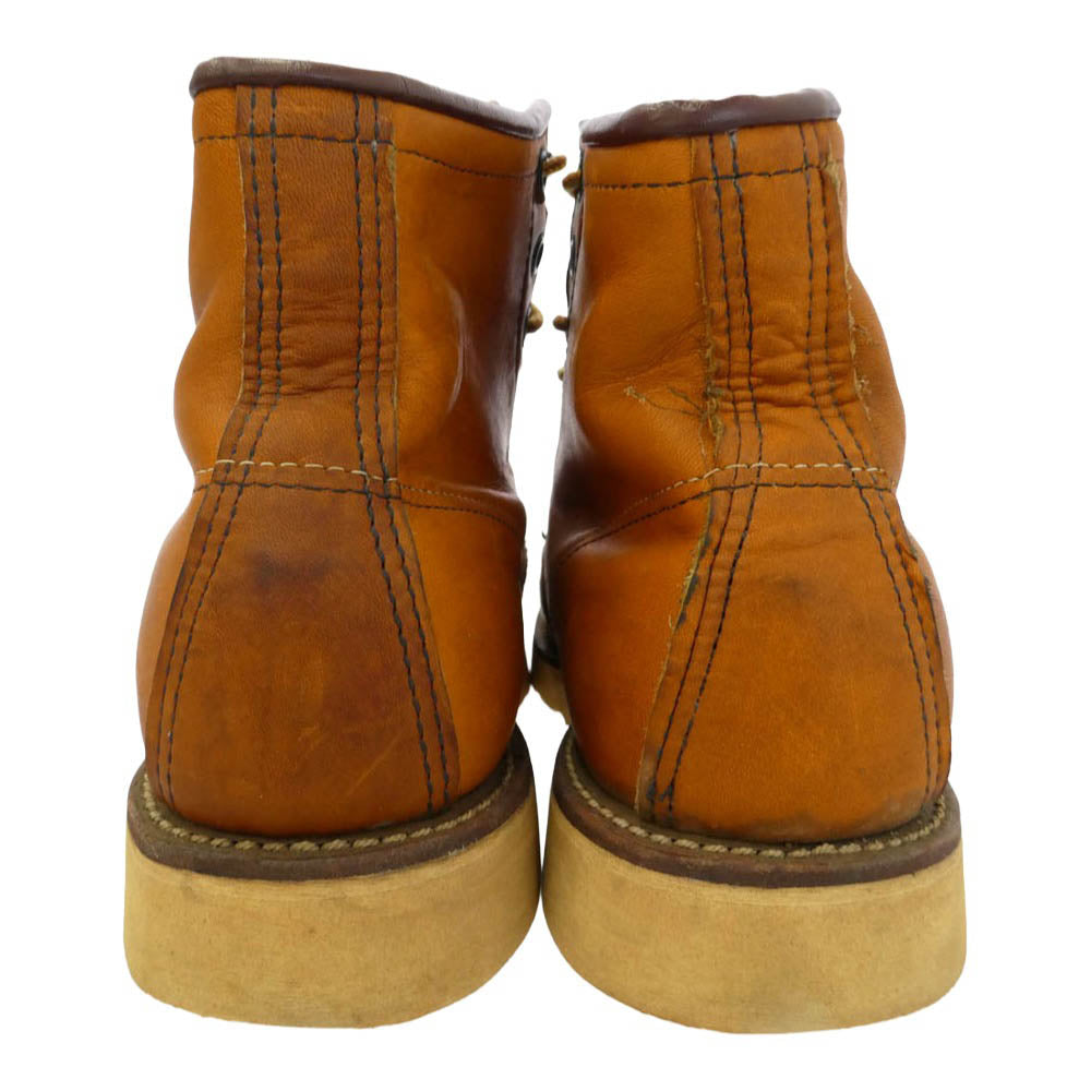 RED WING レッドウィング 875 USA製 刺繍羽タグ CLASSIC MOC アイリッシュセッター モックトゥ ブーツ ブラウン系 6D【中古】