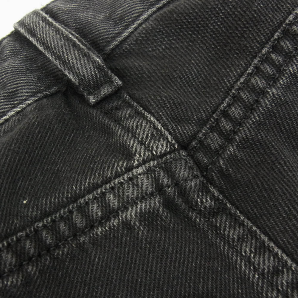 DIESEL ディーゼル 1996 d-sire 09J96 Relaxed Jeans ローウエスト ローライズ デニム パンツ ブラック系 24【中古】