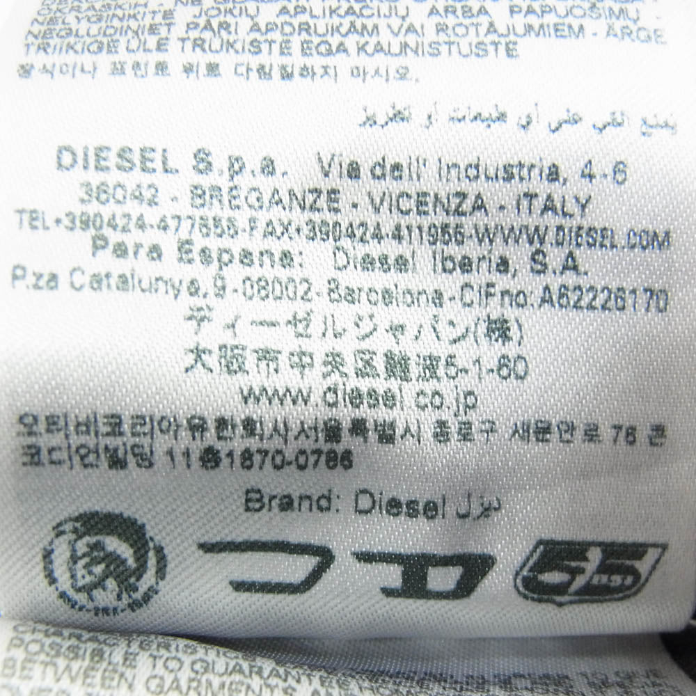 DIESEL ディーゼル 1996 d-sire 09J96 Relaxed Jeans ローウエスト ローライズ デニム パンツ ブラック系 24【中古】
