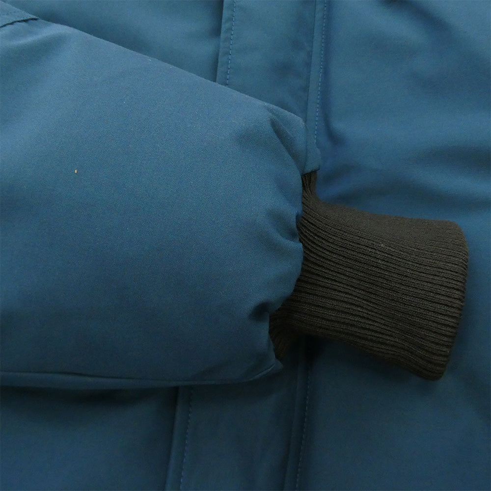 CANADA GOOSE カナダグース 2050MB カナダグースジャパンタグ 現行モデル Chilliwack Bomber Black Label Guard Blue チリワック ボンバー ブラックレーベル ダブルジップ ダウンジャケット ブルー系 M【中古】