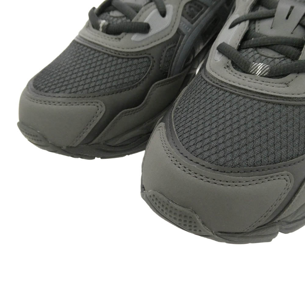 asics アシックス 1203A735-001 GEL-NYC RGD Black Graphite Grey ゲル ブラック グラファイトグレー ローカット スニーカー ブラック系 ダークグレー系 27cm【新古品】【未使用】【中古】