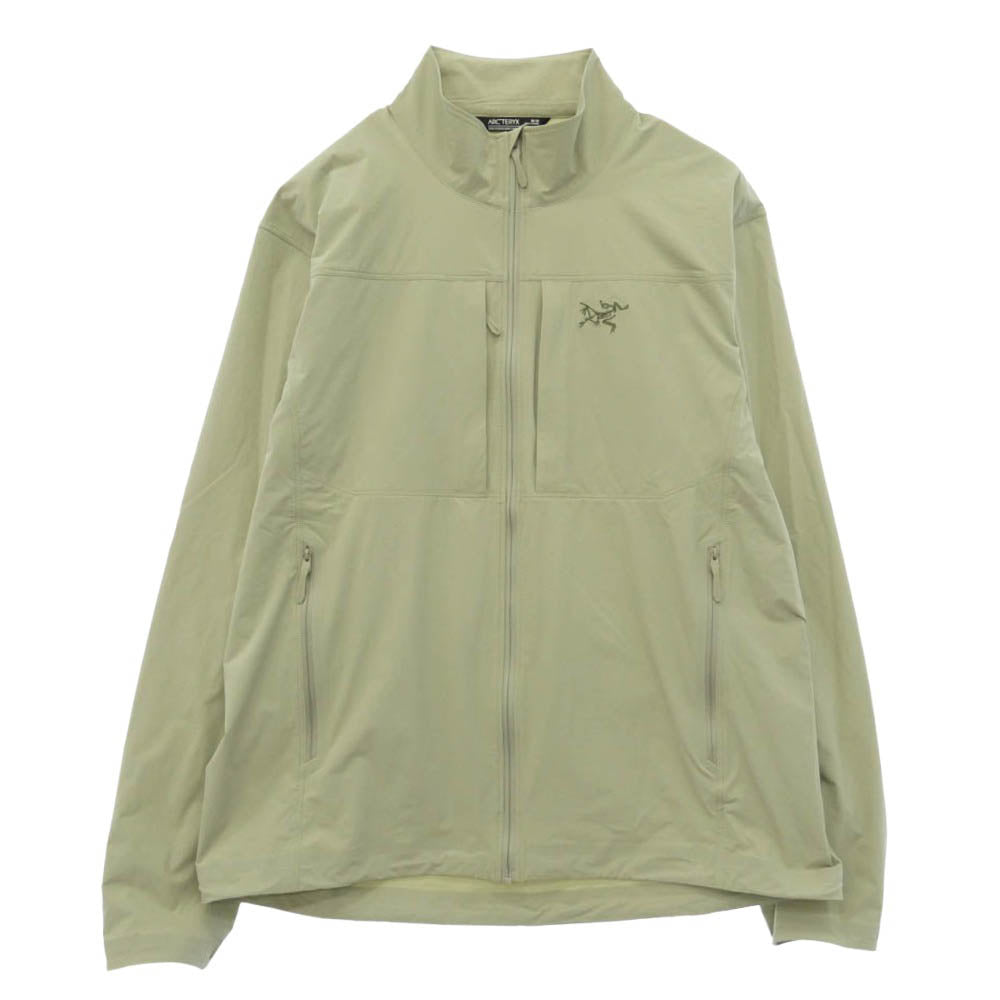 ARC'TERYX アークテリクス X000010609 Gamma LT Technical Jacket ガンマ テクニカル ソフトシェル ナイロン ジャケット ライトグリーン系 M【中古】