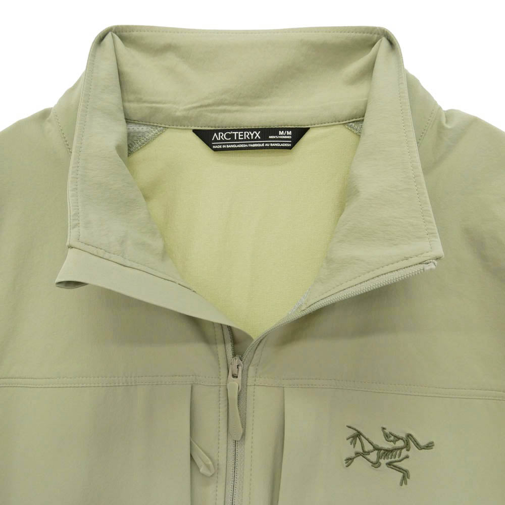 ARC'TERYX アークテリクス X000010609 Gamma LT Technical Jacket ガンマ テクニカル ソフトシェル ナイロン ジャケット ライトグリーン系 M【中古】