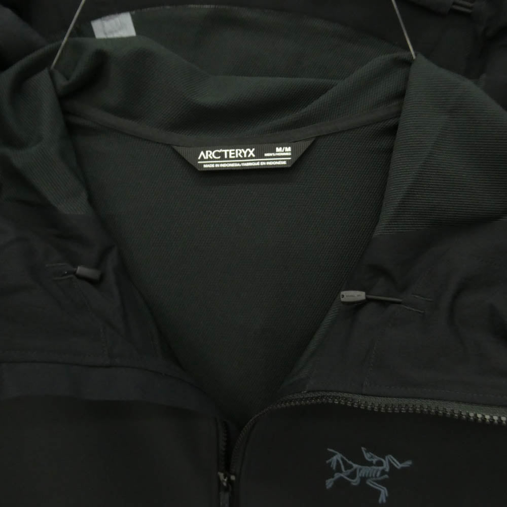ARC'TERYX アークテリクス X000009819 Gamma Hoody ガンマフーディー ジップアップ ソフトシェルジャケット マウンテンパーカー ブラック系 M【新古品】【未使用】【中古】