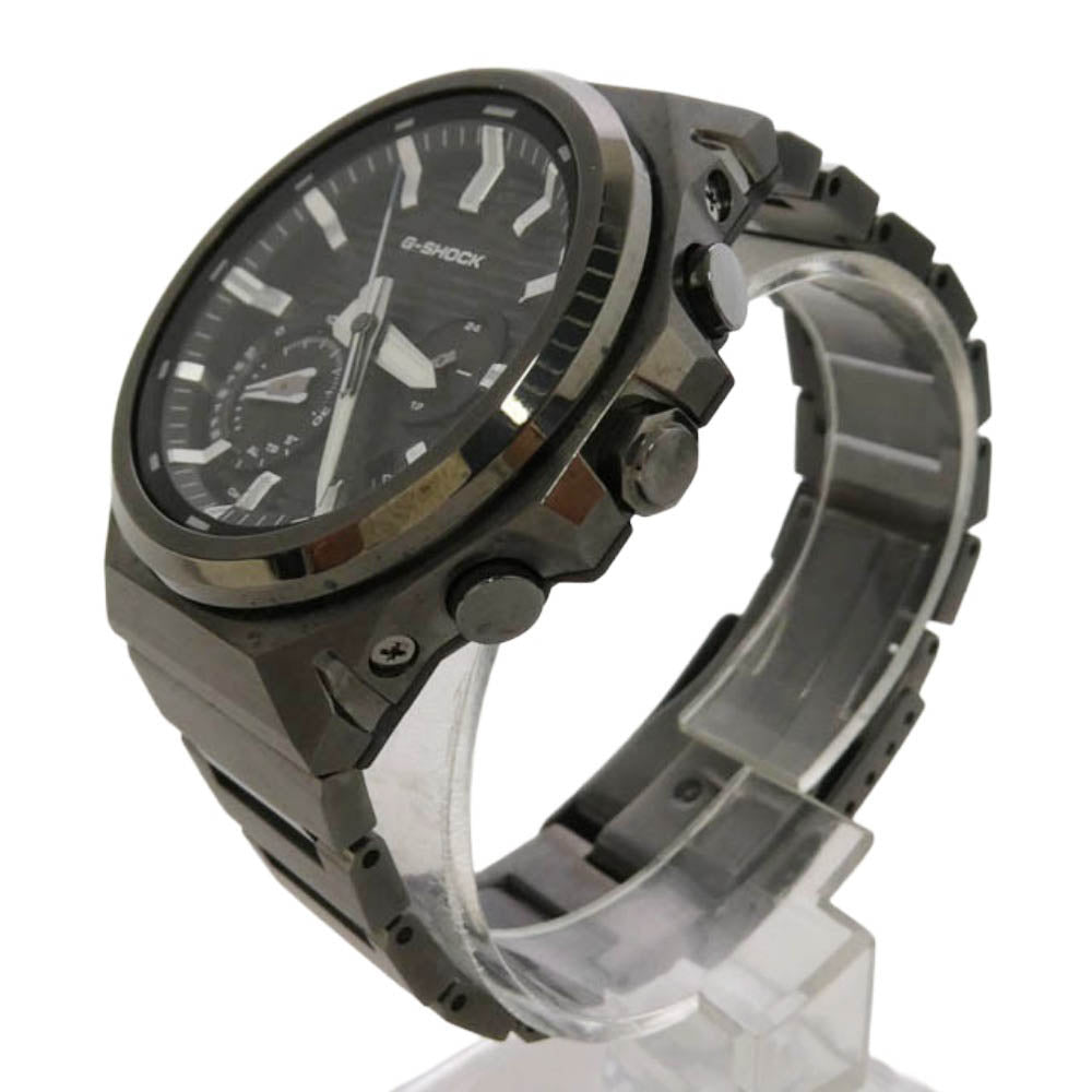 CASIO G-SHOCK カシオ ジーショック GST-B1000BD-1AJF G-STEEL ステンレススチールバンド メタルボディ 腕時計 ウォッチ ブラック系【極上美品】【中古】