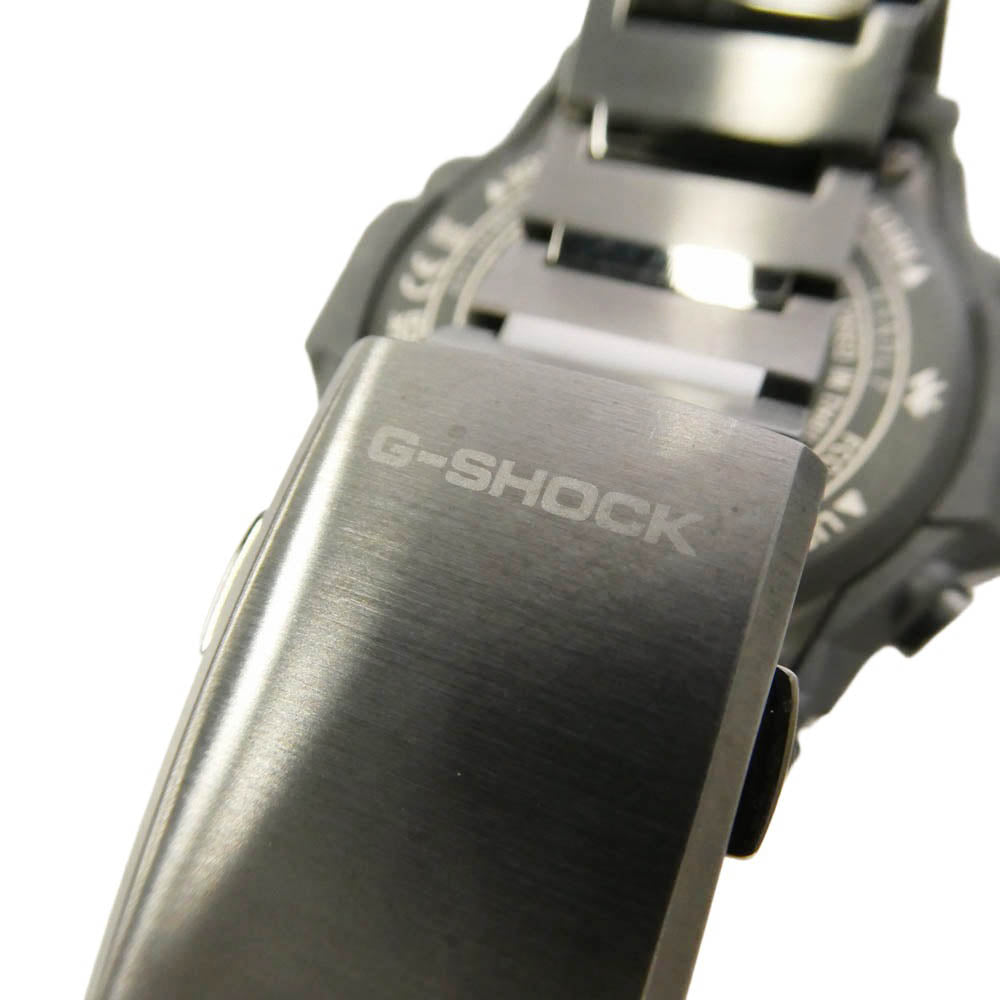 CASIO G-SHOCK カシオ ジーショック GST-B1000BD-1AJF G-STEEL ステンレススチールバンド メタルボディ 腕時計 ウォッチ ブラック系【極上美品】【中古】