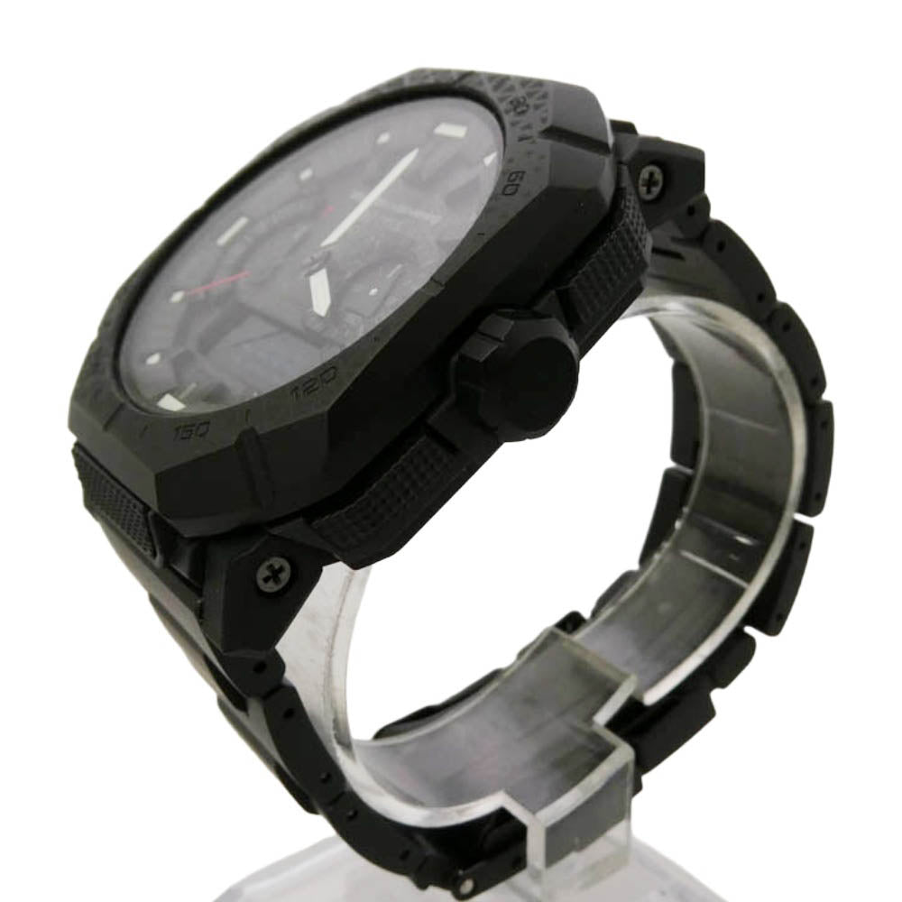 CASIO カシオ WHITE MOUNTAINEERING ホワイトマウンテニアリング PRW-B1000WM-1JR × PRO TREK × White Mountaineering Climber Line プロトレック ホワイトマウンテニアリング クライマーライン チタンバンド 腕時計 ウォッチ ブラック系【極上美品】【中古】
