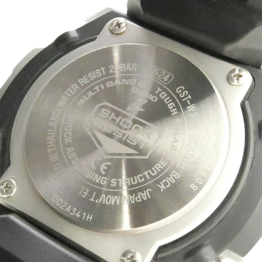 CASIO G-SHOCK カシオ ジーショック GST-W300-1AJF G-STEEL Mid Size Series タフソーラー 腕時計 ブラック系【中古】
