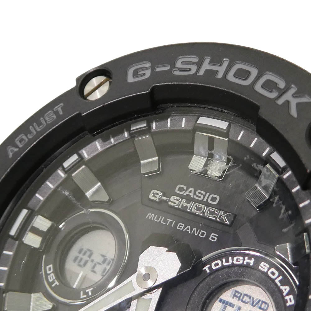 CASIO G-SHOCK カシオ ジーショック GST-W300-1AJF G-STEEL Mid Size Series タフソーラー 腕時計 ブラック系【中古】