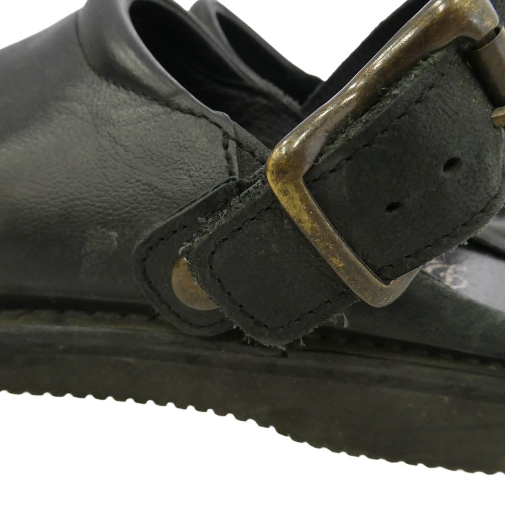 Danner ダナー D810728 Pittock Clog ピトック クロッグ レザー サンダル ブラック系 28cm【中古】